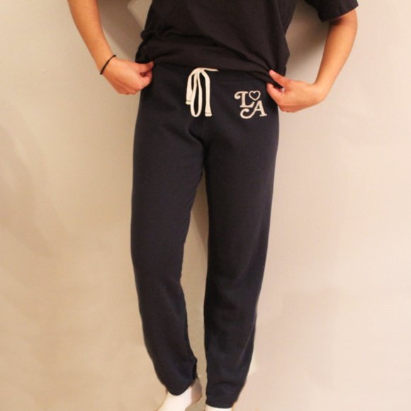 Hollister Navy Blue La Sweatpants With 